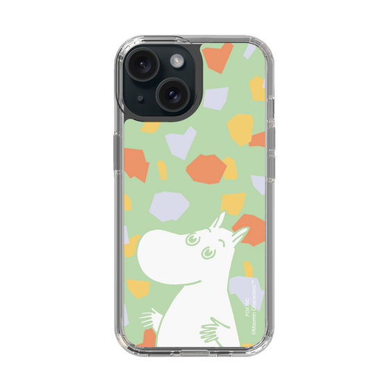 スリムプロテクションケース［ MOOMIN - Sparkling face - color ］