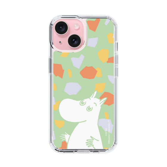 スリムプロテクションケース［ MOOMIN - Sparkling face - color ］