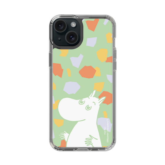 スリムプロテクションケース［ MOOMIN - Sparkling face - color ］