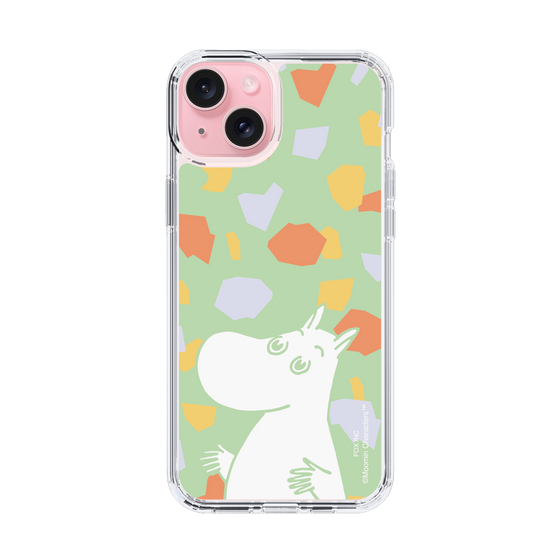 スリムプロテクションケース［ MOOMIN - Sparkling face - color ］