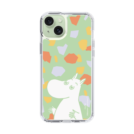スリムプロテクションケース［ MOOMIN - Sparkling face - color ］