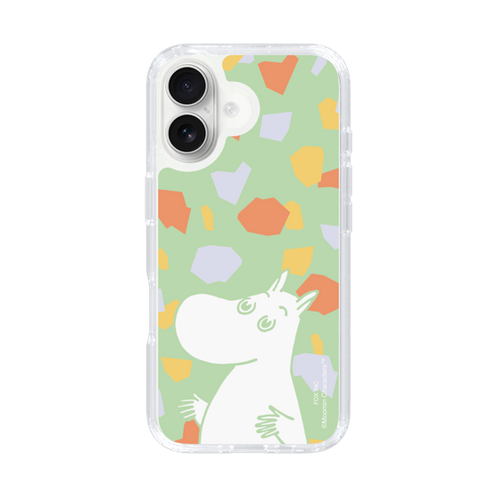 スリムプロテクションケース［ MOOMIN - Sparkling face - color ］