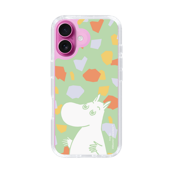 スリムプロテクションケース［ MOOMIN - Sparkling face - color ］