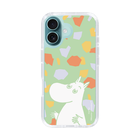 スリムプロテクションケース［ MOOMIN - Sparkling face - color ］