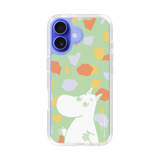 スリムプロテクションケース［ MOOMIN - Sparkling face - color ］