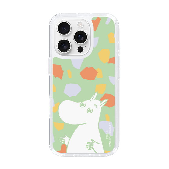 スリムプロテクションケース［ MOOMIN - Sparkling face - color ］