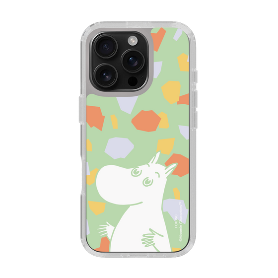 スリムプロテクションケース［ MOOMIN - Sparkling face - color ］