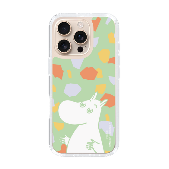 スリムプロテクションケース［ MOOMIN - Sparkling face - color ］