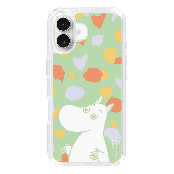 スリムプロテクションケース［ MOOMIN - Sparkling face - color ］