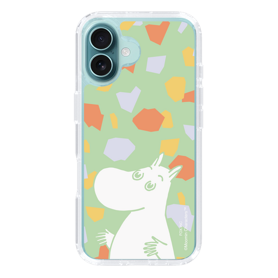 スリムプロテクションケース［ MOOMIN - Sparkling face - color ］