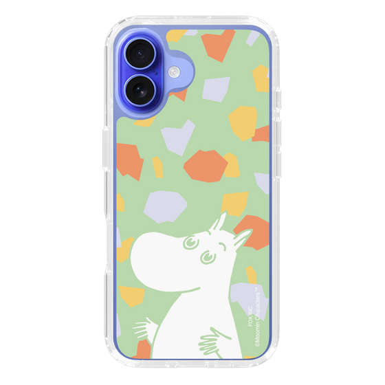 スリムプロテクションケース［ MOOMIN - Sparkling face - color ］