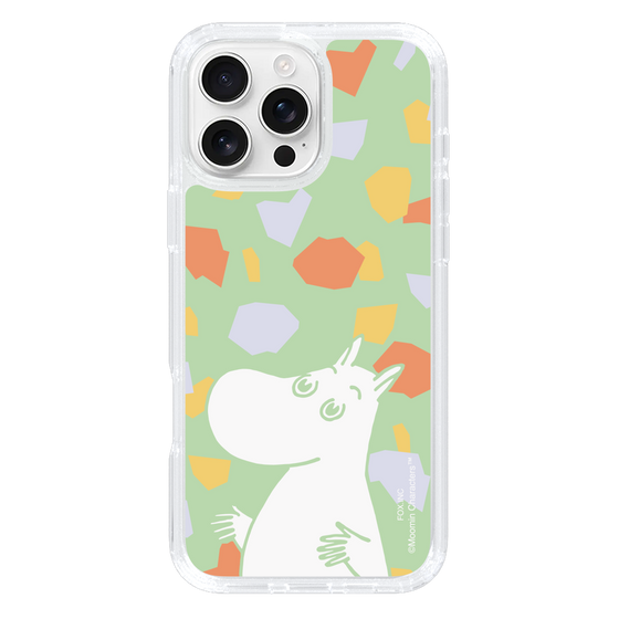 スリムプロテクションケース［ MOOMIN - Sparkling face - color ］