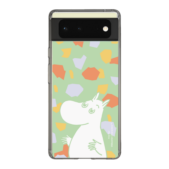 スリムプロテクションケース［ MOOMIN - Sparkling face - color ］