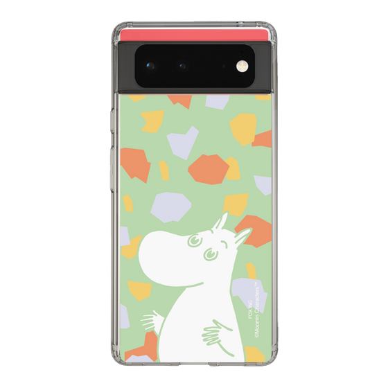 スリムプロテクションケース［ MOOMIN - Sparkling face - color ］