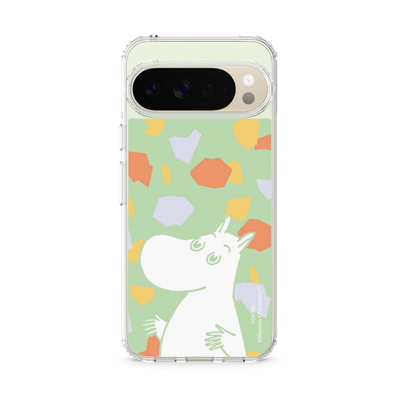 スリムプロテクションケース［ MOOMIN - Sparkling face - color ］