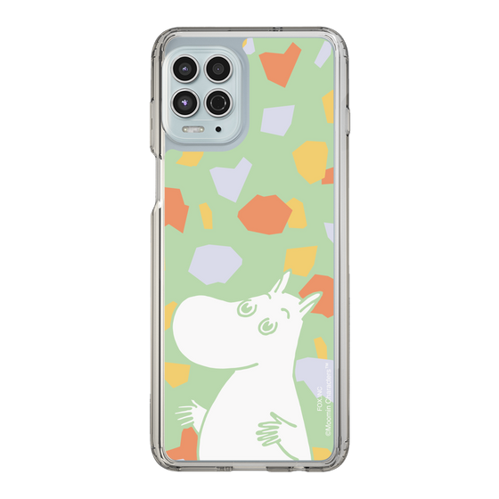 スリムプロテクションケース［ MOOMIN - Sparkling face - color ］