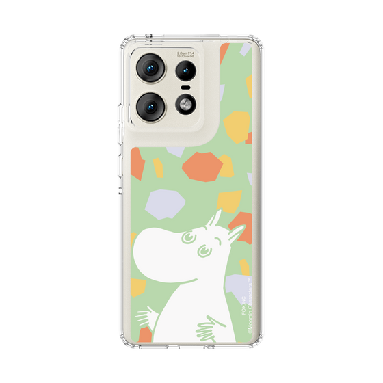 スリムプロテクションケース［ MOOMIN - Sparkling face - color ］