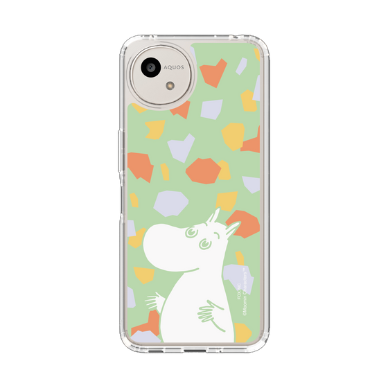 スリムプロテクションケース［ MOOMIN - Sparkling face - color ］