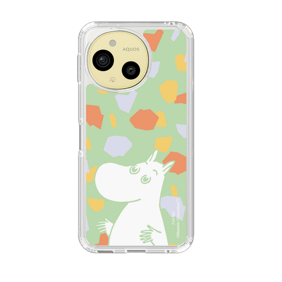スリムプロテクションケース［ MOOMIN - Sparkling face - color ］