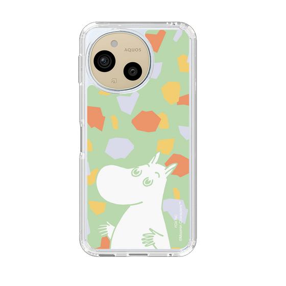 スリムプロテクションケース［ MOOMIN - Sparkling face - color ］