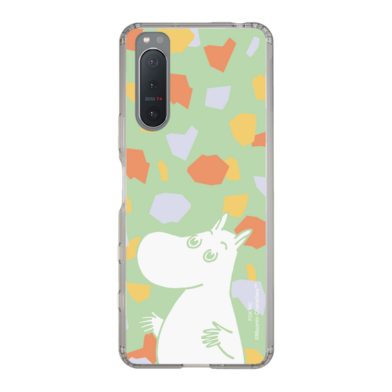 スリムプロテクションケース［ MOOMIN - Sparkling face - color ］