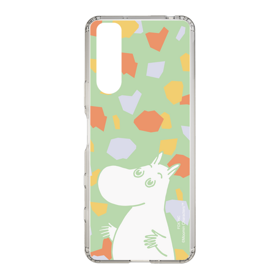 スリムプロテクションケース［ MOOMIN - Sparkling face - color ］