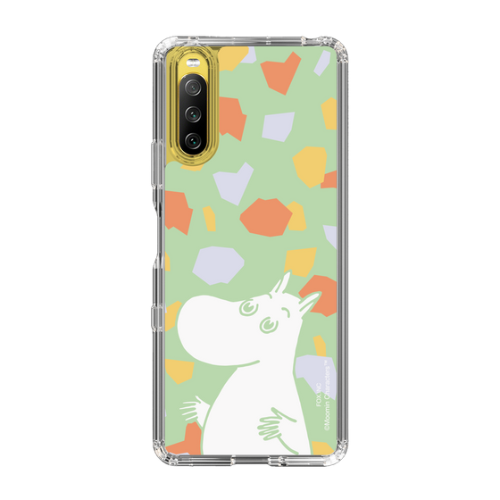 スリムプロテクションケース［ MOOMIN - Sparkling face - color ］