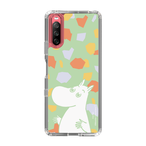 スリムプロテクションケース［ MOOMIN - Sparkling face - color ］
