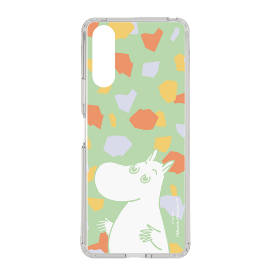 スリムプロテクションケース［ MOOMIN - Sparkling face - color ］