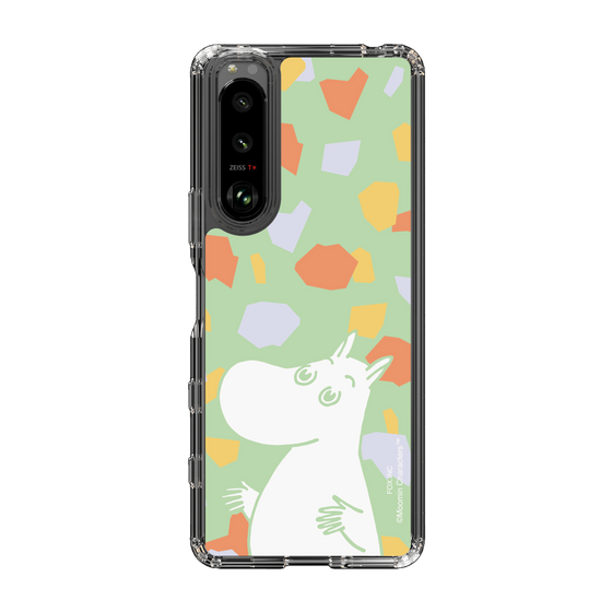 スリムプロテクションケース［ MOOMIN - Sparkling face - color ］