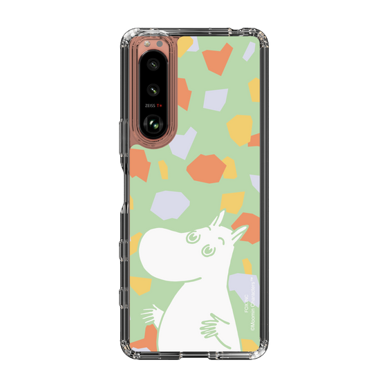 スリムプロテクションケース［ MOOMIN - Sparkling face - color ］