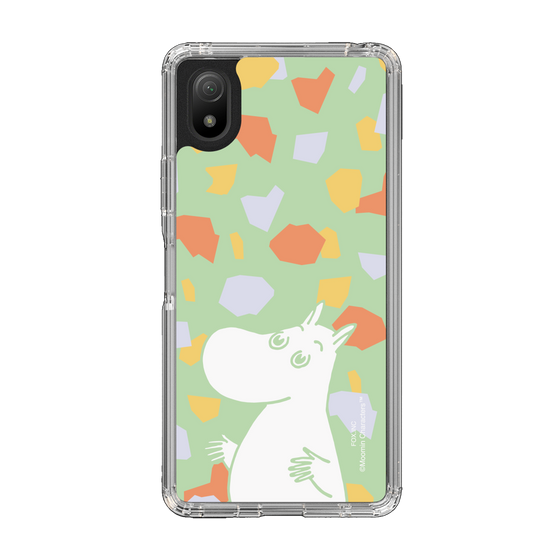 スリムプロテクションケース［ MOOMIN - Sparkling face - color ］