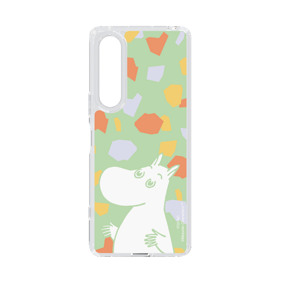 スリムプロテクションケース［ MOOMIN - Sparkling face - color ］