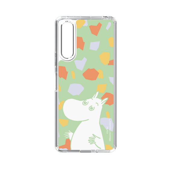 スリムプロテクションケース［ MOOMIN - Sparkling face - color ］