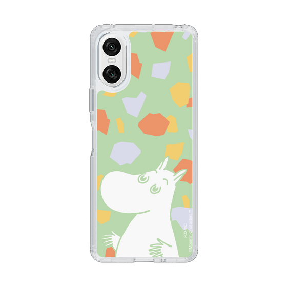 スリムプロテクションケース［ MOOMIN - Sparkling face - color ］