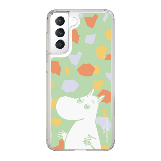 スリムプロテクションケース［ MOOMIN - Sparkling face - color ］