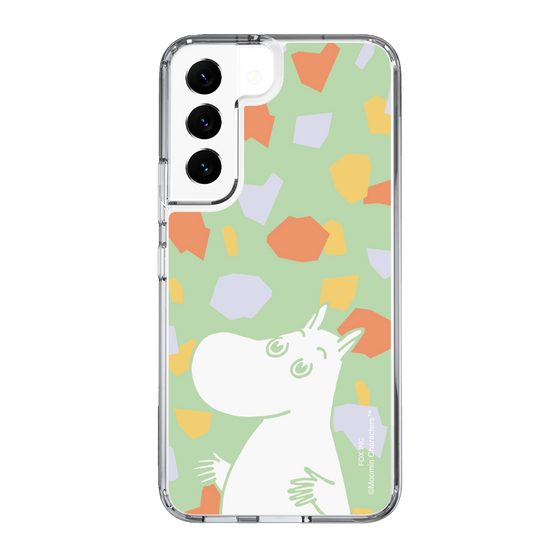 スリムプロテクションケース［ MOOMIN - Sparkling face - color ］