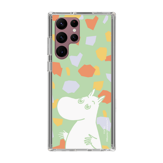 スリムプロテクションケース［ MOOMIN - Sparkling face - color ］