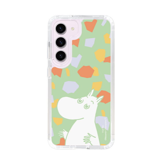 スリムプロテクションケース［ MOOMIN - Sparkling face - color ］