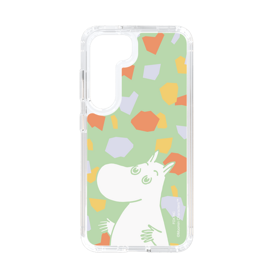 スリムプロテクションケース［ MOOMIN - Sparkling face - color ］