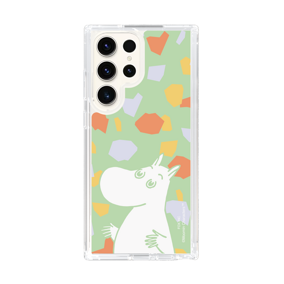 スリムプロテクションケース［ MOOMIN - Sparkling face - color ］