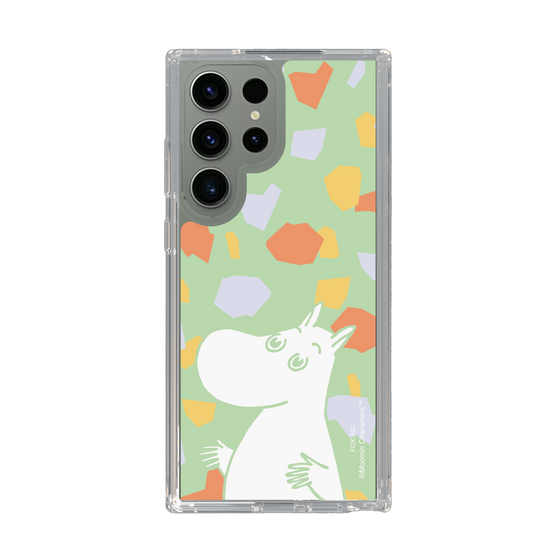 スリムプロテクションケース［ MOOMIN - Sparkling face - color ］
