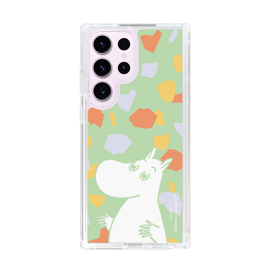 スリムプロテクションケース［ MOOMIN - Sparkling face - color ］