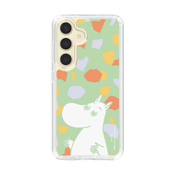 スリムプロテクションケース［ MOOMIN - Sparkling face - color ］