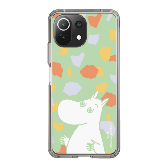 スリムプロテクションケース［ MOOMIN - Sparkling face - color ］