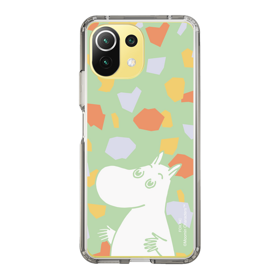 スリムプロテクションケース［ MOOMIN - Sparkling face - color ］