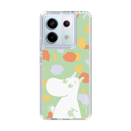 スリムプロテクションケース［ MOOMIN - Sparkling face - color ］