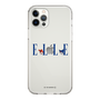 スリムプロテクションケース［ ELLE×マイメロディ＆クロミ - ロゴ ］