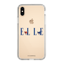 スリムプロテクションケース［ ELLE×マイメロディ＆クロミ - ロゴ ］