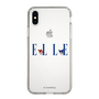 スリムプロテクションケース［ ELLE×マイメロディ＆クロミ - ロゴ ］